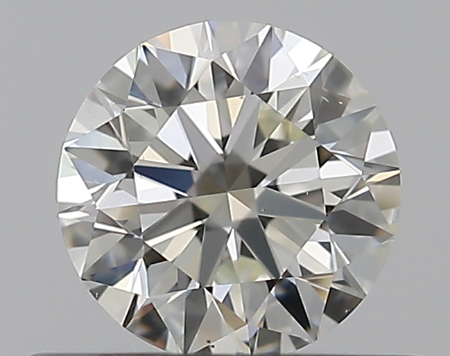 0.46 CaratJ-VS2 EX Cut Round Diamond