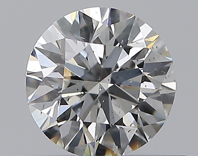 0.5 CaratH-SI2 EX Cut Round Diamond