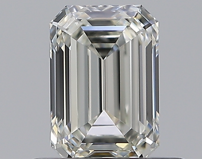 0.52 CaratJ-VS1 - Cut Emerald Diamond