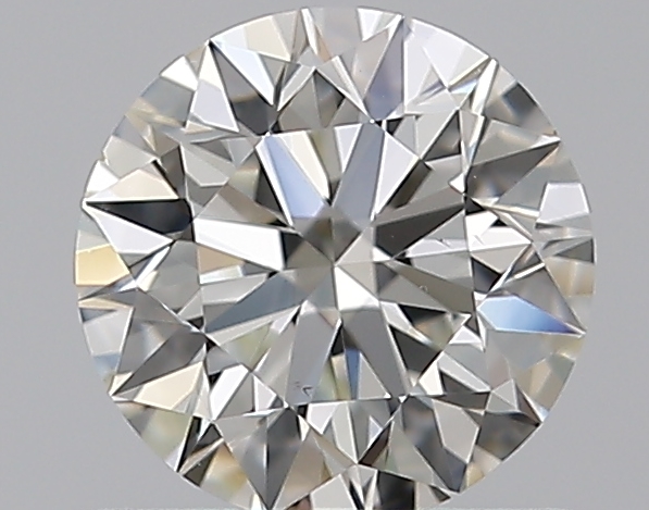 0.71 CaratJ-VS2 EX Cut Round Diamond