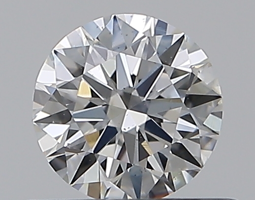 0.47 CaratF-SI1 EX Cut Round Diamond