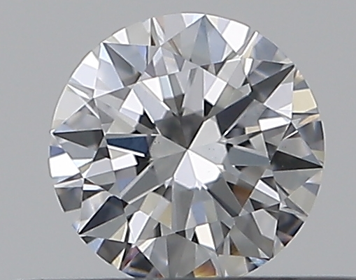 0.3 CaratD-VS2 EX Cut Round Diamond