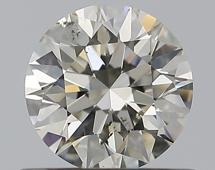 0.51 CaratK-SI2 EX Cut Round Diamond