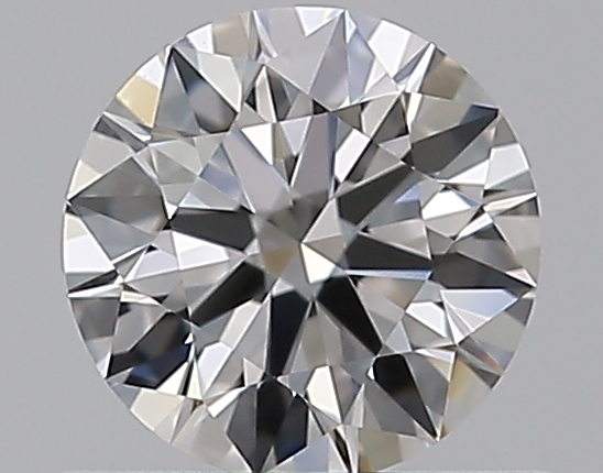 0.5 CaratD-VVS2 EX Cut Round Diamond