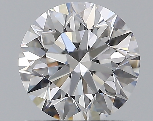 0.76 CaratD-VS1 EX Cut Round Diamond