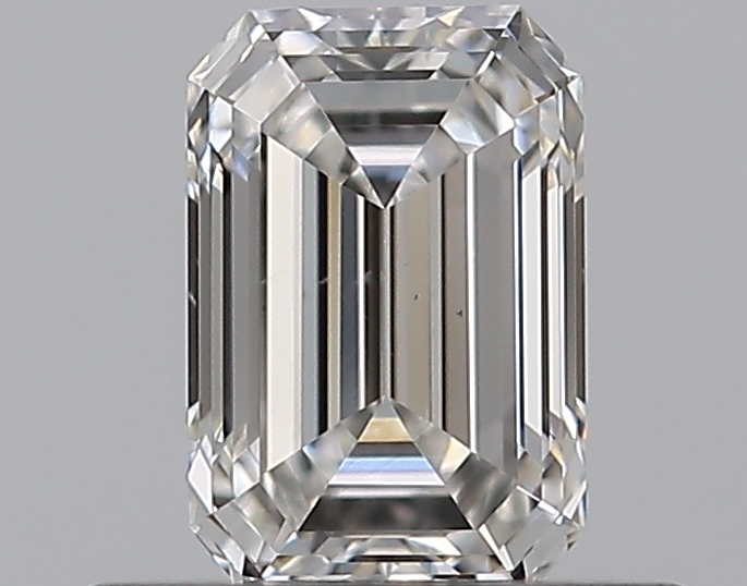 0.53 CaratF-SI1 - Cut Emerald Diamond