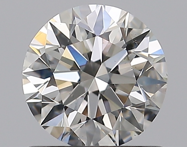 0.76 CaratH-SI1 EX Cut Round Diamond