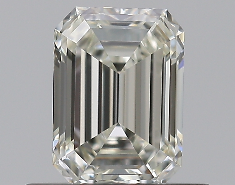 0.59 CaratJ-VS1 - Cut Emerald Diamond