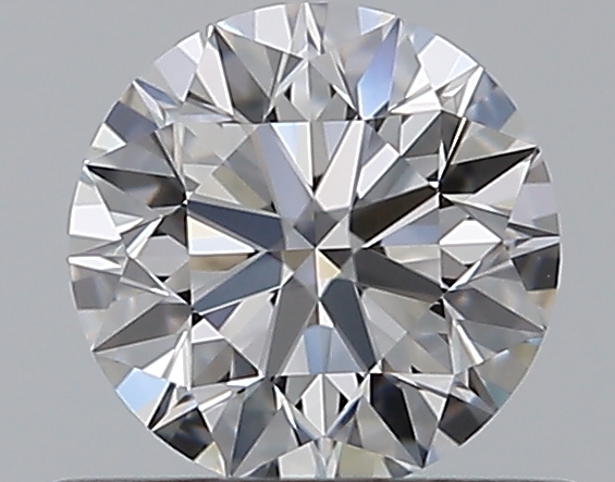 0.5 CaratD-VVS1 EX Cut Round Diamond