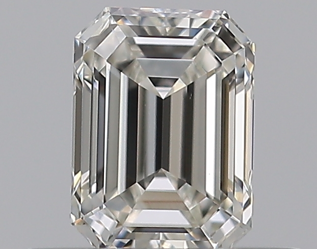 0.41 CaratH-VVS2 - Cut Emerald Diamond