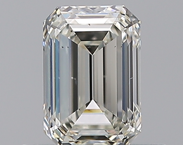 0.59 CaratJ-SI1 - Cut Emerald Diamond