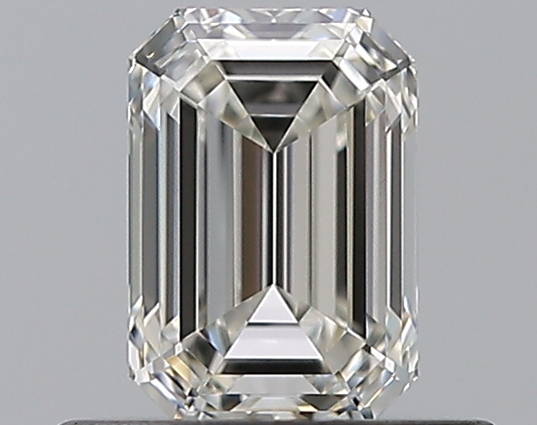 0.59 CaratH-VVS1 - Cut Emerald Diamond
