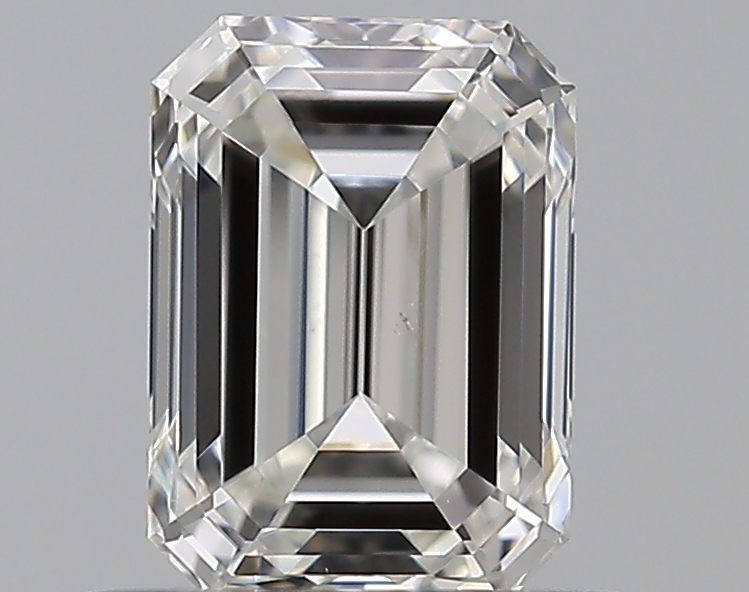 0.72 CaratH-VS2 - Cut Emerald Diamond
