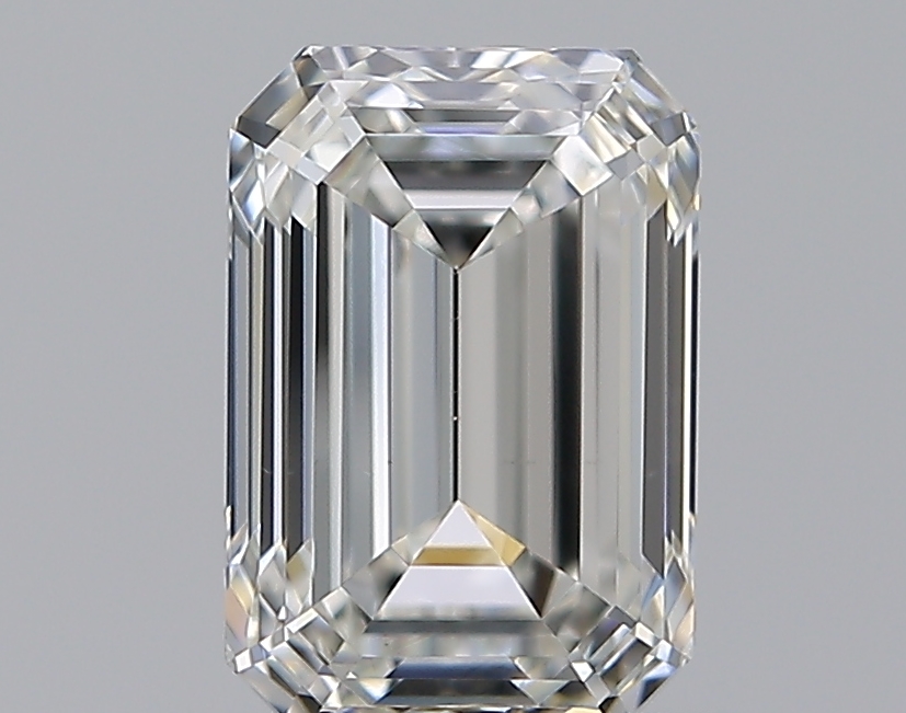0.9 CaratH-VS2 - Cut Emerald Diamond