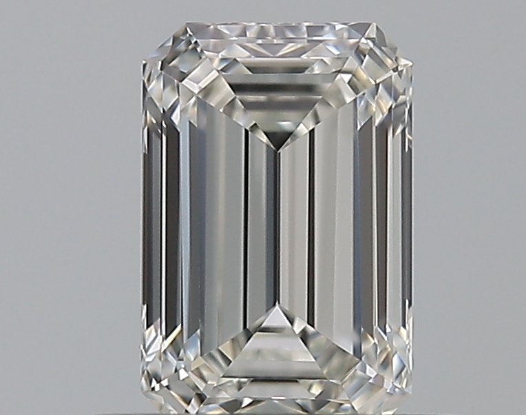 0.59 CaratH-VVS2 - Cut Emerald Diamond