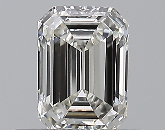 0.41 CaratH-VVS2 - Cut Emerald Diamond