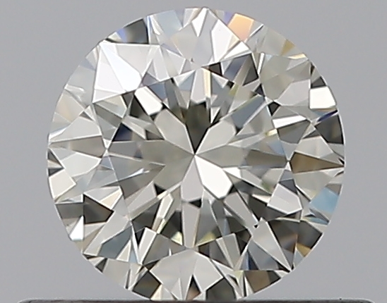 0.48 CaratL-VVS2 VG Cut Round Diamond