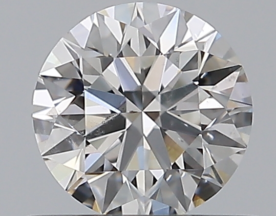 0.5 CaratE-SI2 EX Cut Round Diamond