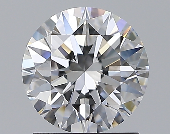 1.29 CaratD-VVS2 EX Cut Round Diamond