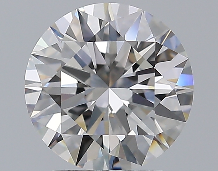 2.01 CaratF-VVS2 EX Cut Round Diamond