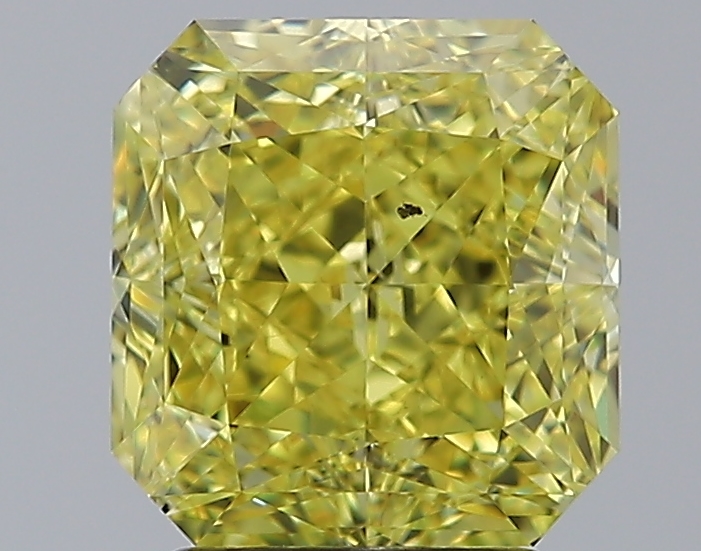 3.01 CaratFANCY-SI1 - Cut SQ RADIANT Diamond