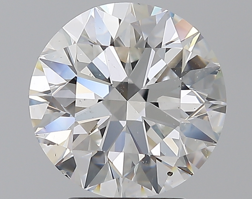 3.51 CaratF-SI1 EX Cut Round Diamond