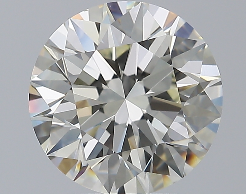 3.2 CaratK-VS1 EX Cut Round Diamond