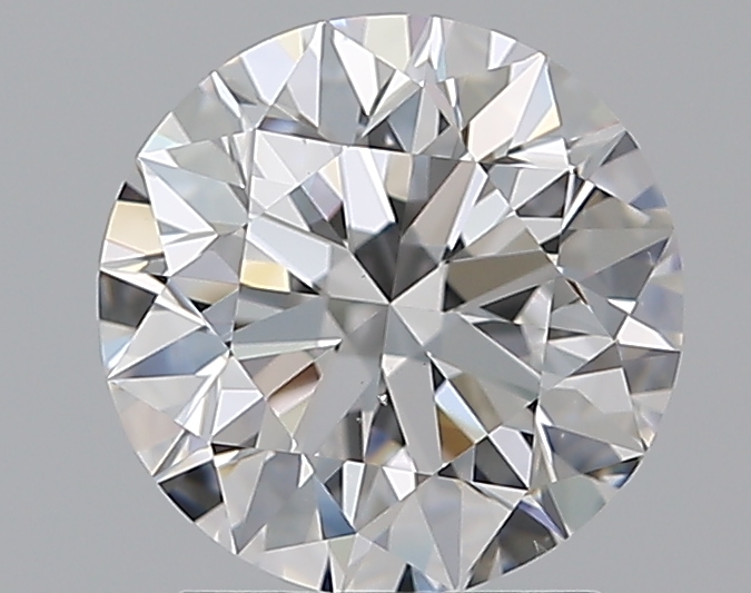 2 CaratD-VS2 EX Cut Round Diamond