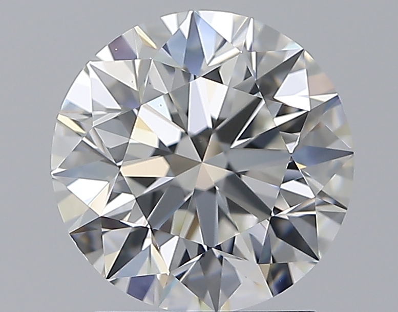 2 CaratF-VS1 EX Cut Round Diamond