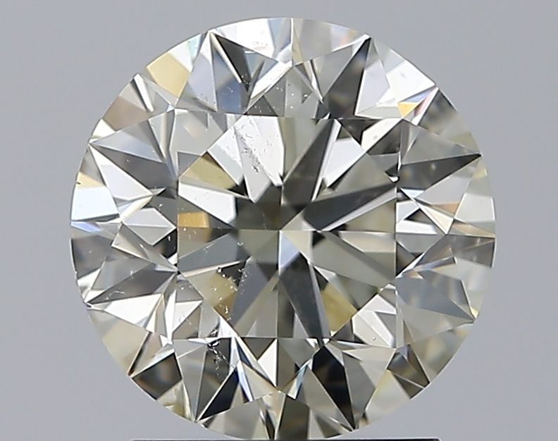 2 CaratM-SI2 EX Cut Round Diamond