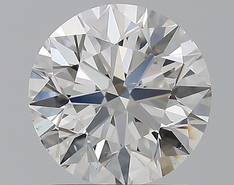 1.72 CaratG-SI1 EX Cut Round Diamond