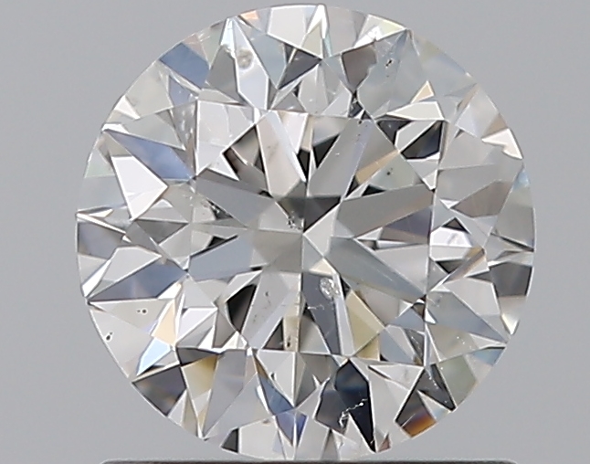 0.81 CaratF-SI2 EX Cut Round Diamond