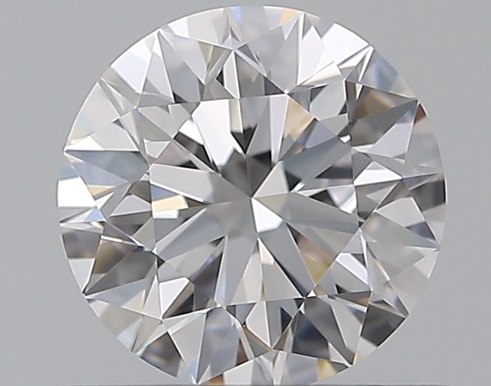 0.65 CaratD-VVS1 EX Cut Round Diamond