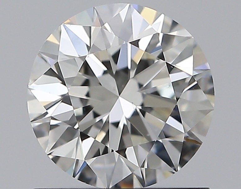 0.9 CaratI-SI1 EX Cut Round Diamond