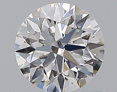 0.76 CaratE-SI1 EX Cut Round Diamond