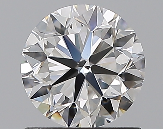 1.01 CaratF-VVS2 VG Cut Round Diamond