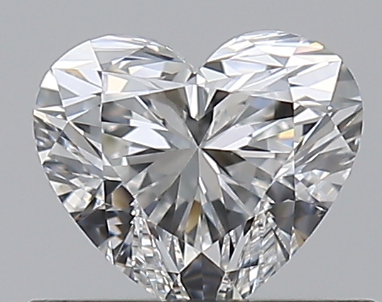 0.5 CaratF-VVS1 - Cut Heart Diamond