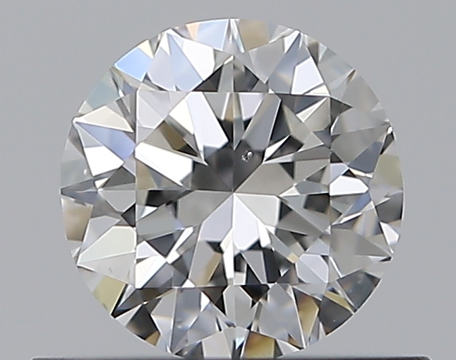 0.5 CaratF-VS2 VG Cut Round Diamond