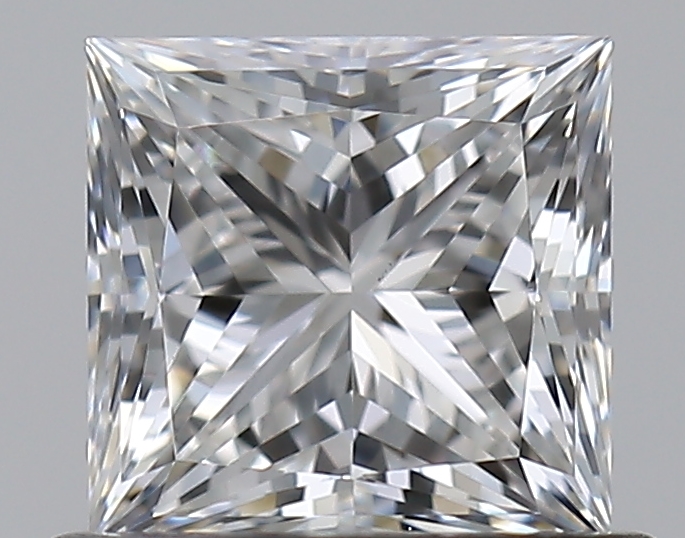 0.76 CaratF-VS2 - Cut Princess Diamond