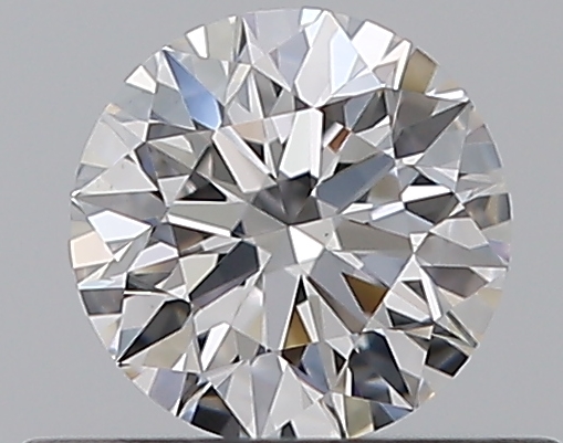 0.42 CaratD-VS1 EX Cut Round Diamond