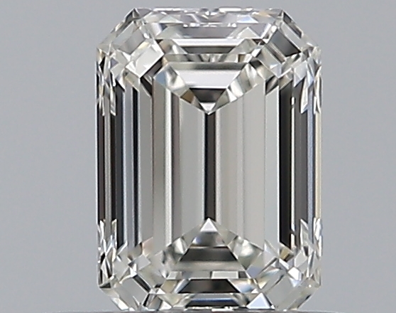 0.41 CaratH-VVS1 - Cut Emerald Diamond