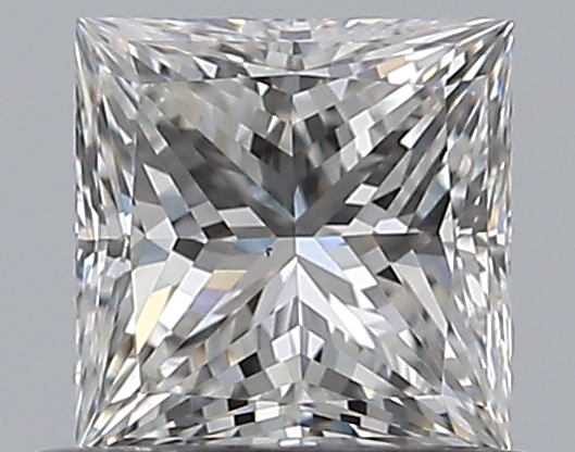 0.55 CaratF-VS2 - Cut Princess Diamond