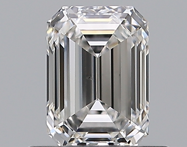 0.66 CaratF-VS2 - Cut Emerald Diamond