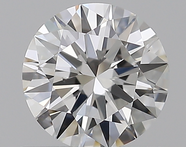 0.5 CaratF-VS2 EX Cut Round Diamond
