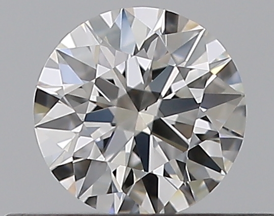 0.33 CaratF-VS2 EX Cut Round Diamond