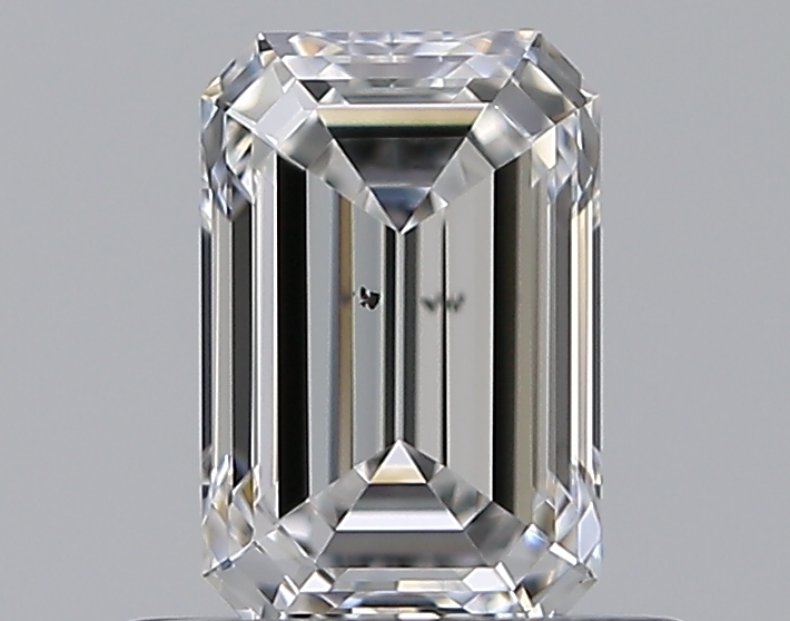 0.53 CaratE-SI1 - Cut Emerald Diamond