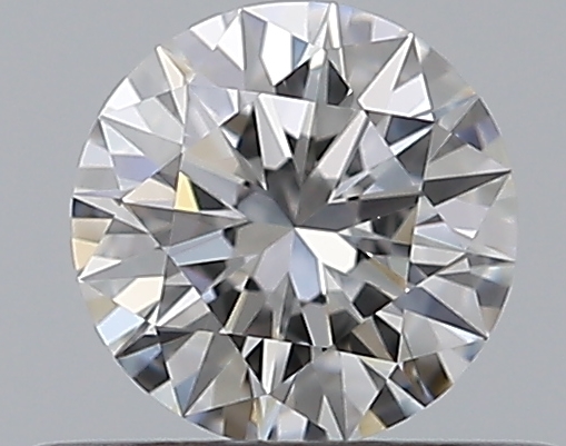 0.33 CaratF-VVS1 EX Cut Round Diamond