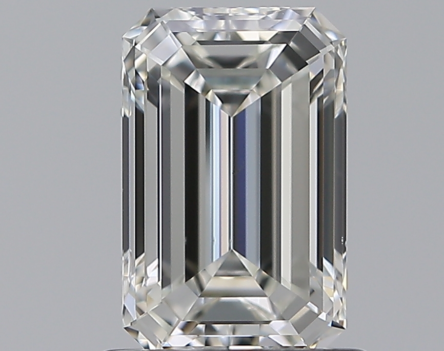 0.91 CaratI-VS1 - Cut Emerald Diamond