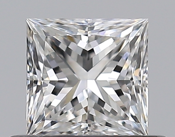 0.53 CaratF-IF - Cut Princess Diamond