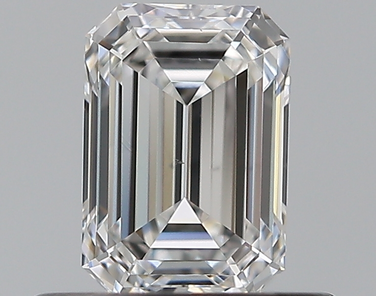 0.59 CaratF-VS2 - Cut Emerald Diamond